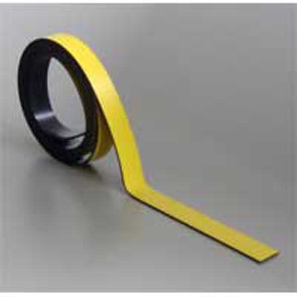 MAGNETIC TAPE BOOFFICE 10X1'000 MM, YELLOW