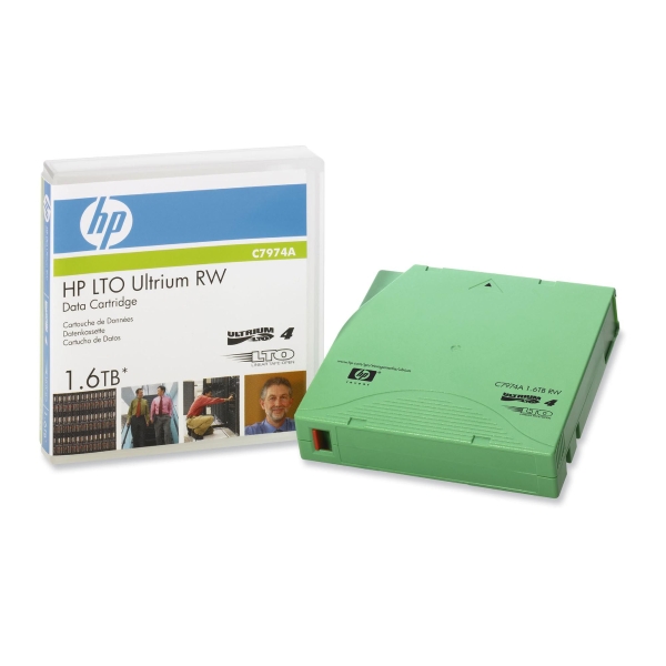 Data Cartridge Ultrium HP C7974A, LTO 4, 800 GB - 1,6 TB, RW-Datenkassette