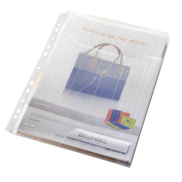 Organisations Zeigbuchtaschen Leitz Combi File Maxi A4 transparent, Pk. à 3 Stk.