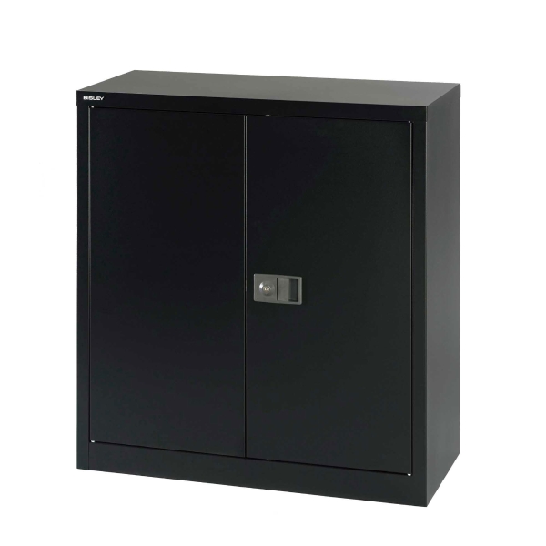 Bisley cupboard with 1 shelf  91,4x100x40 cm black