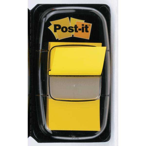 Post-it index Medium 25X44mm yellow - pack of 2