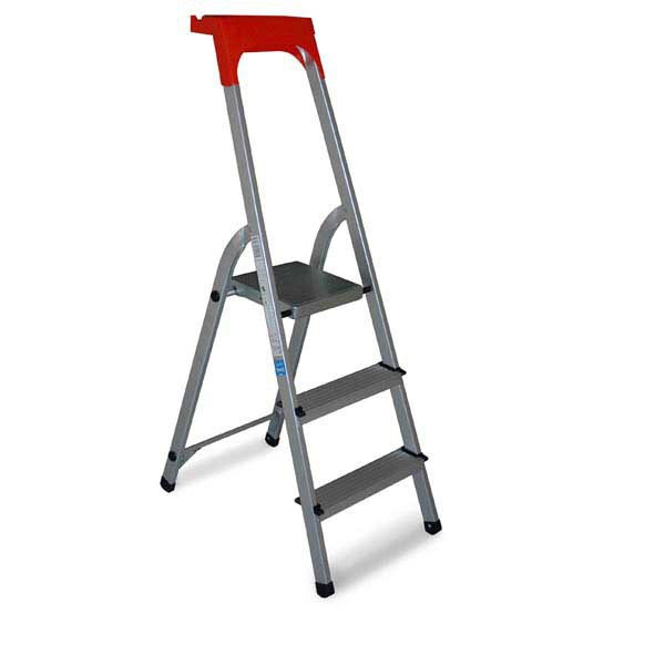 SAFETOOL LADDER 3 STEPS IN ALUMINIUM