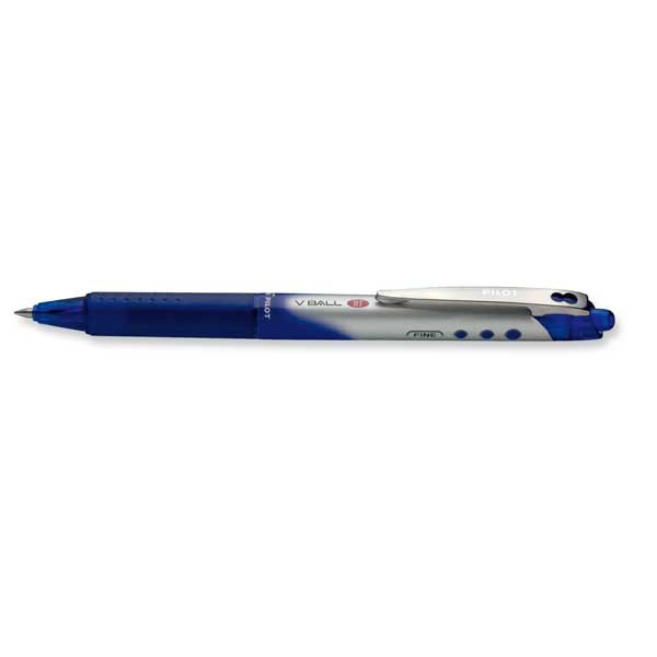Tintenroller Pilot 2254, V-Ball Grip 07/RT, Strichstärke: 0,4mm, blau