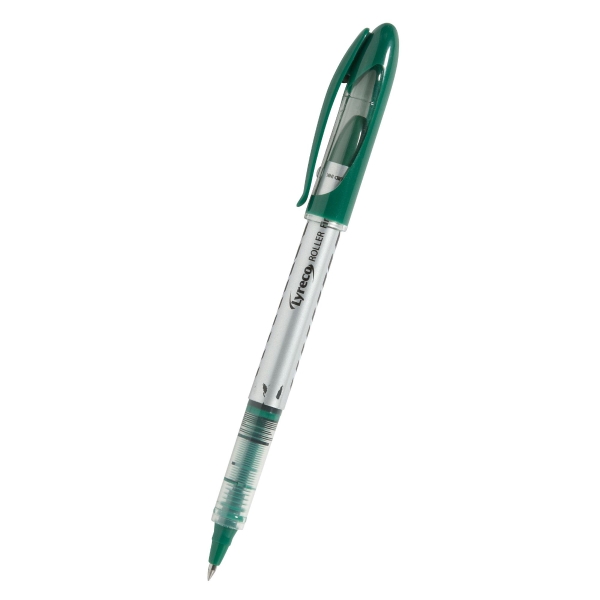 Lyreco Liquid roller with metal tip 0,3mm green