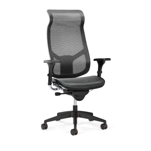 Prosedia Airspace 3642 management chair in mesh black