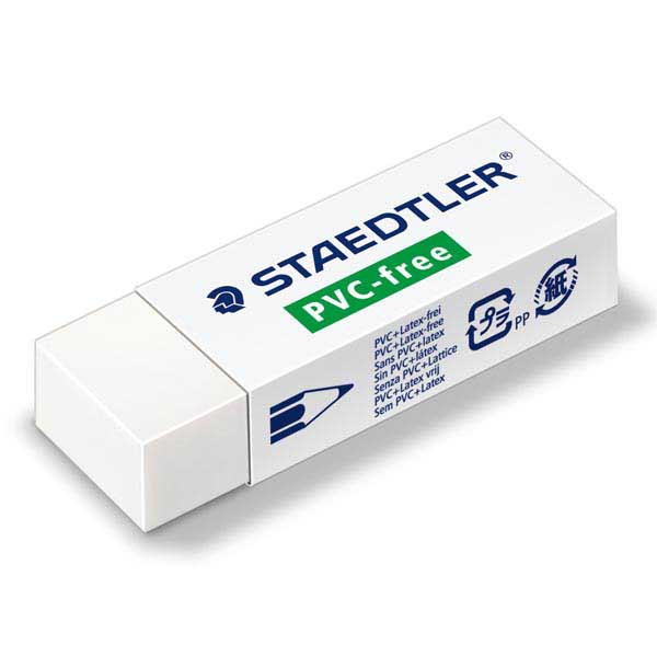 GOMME STAEDTLER 525 SANS PVC SANS LATEX SANS PHTALATE EFFACAGE PROPRE ET PRECIS