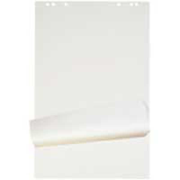 Blocco flip chart, 67x95cm, 20ff., in bianco 90gr recycling, conf. da 5 pz.