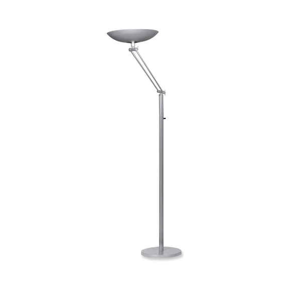 Unilux Varialux floor FLUORESCENT lamp grey