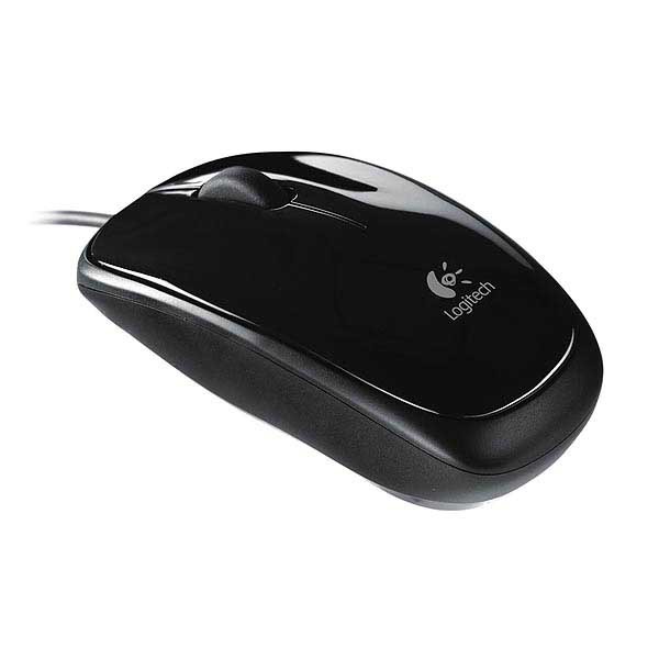 Logitech Maus M115 mit USB-Anschluss, schwarz