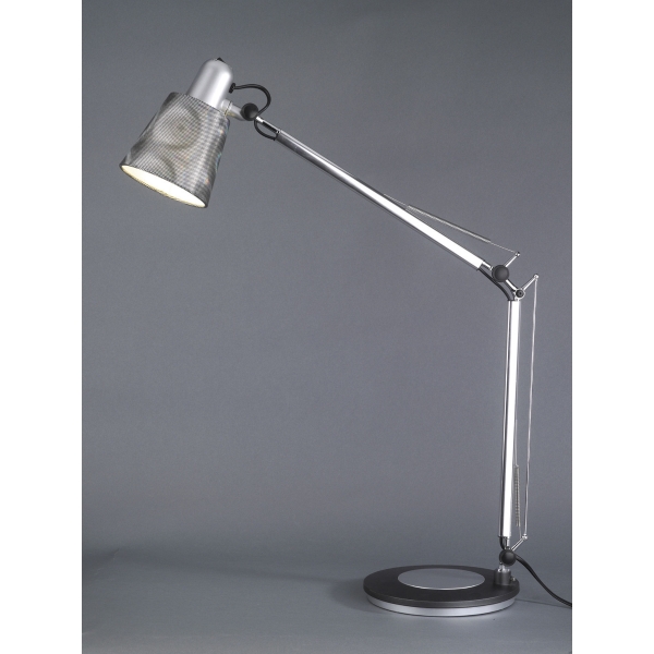 LAMPE DE BUREAU FLUORESCENTE CASTING 2 ALUMINOR ORIENTABLE ET INCLINABLE