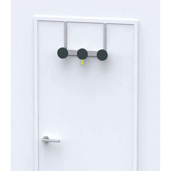 TRIPLE PATERE POUR PORTE ALBA EN METAL ET PLASTIQUE PSM3P