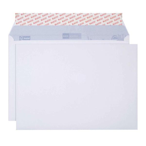 Envelope, Elco Proclima, C4, without window, 120 gm2, white, Pack of 250 (38882)