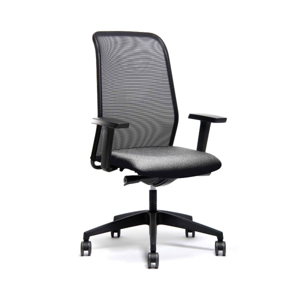 Prosedia Netline N157 chair with synchrone mecanism black