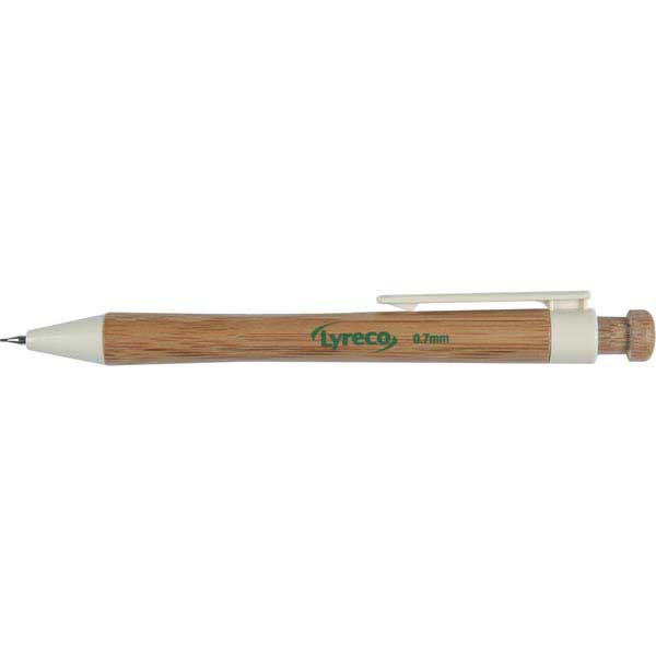 PORTEMINE LYRECO BAMBOU 0.7MM CORPS ERGONOMIQUE AVEC CLIP