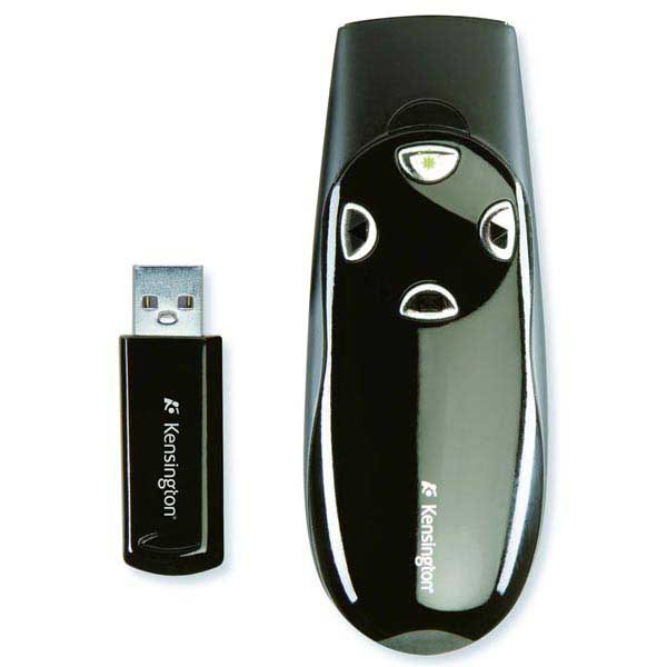 KENSINGTON WIRELESS PRESENTER PRO WITH GREEN LASER BLACK- EACH