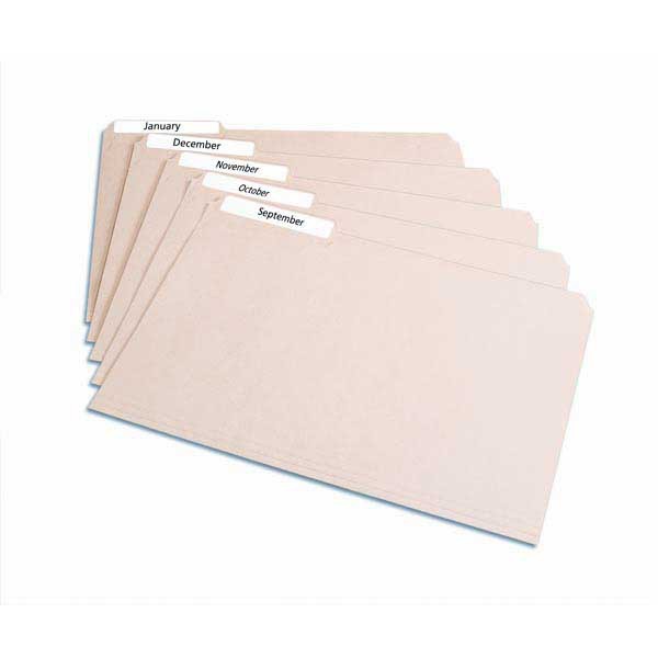 CONF. DA 2000 ETICHETTE RIMOVIBILI POST-IT PER ARCHIVIO 35,6X16,9 MM COL. BIANCO