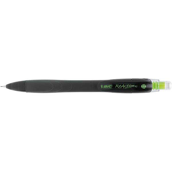 PORTEMINES BIC ECOLUTIONS REACTION NOIR 0.7MM RECHARGEABLE