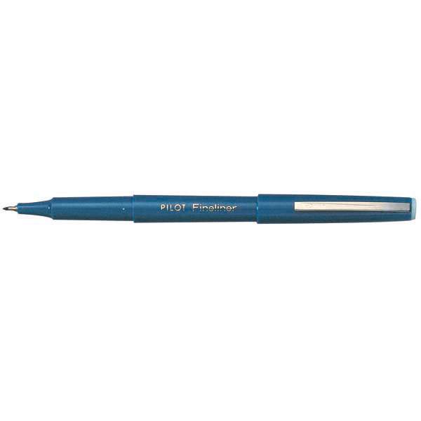 PILOT FINELINER POROUS TIP PEN, EXTRA-FINE POINT, BLUE