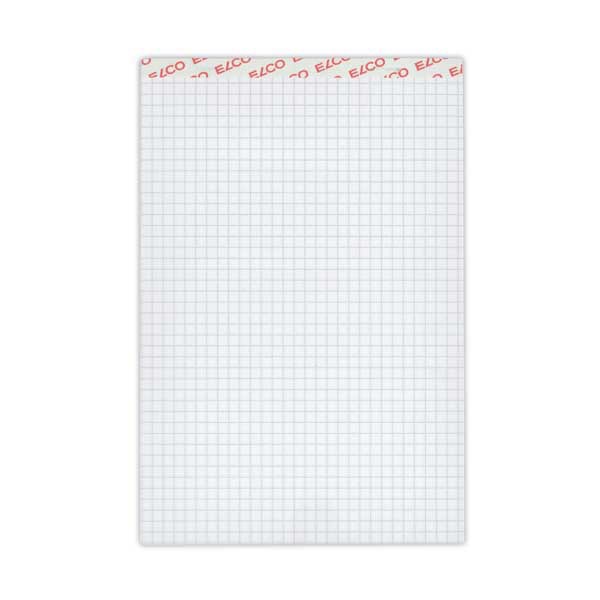 Bloc-notes A5, 70 gm2 quadrillé 5 mm, 100 feuilles (73422-18)