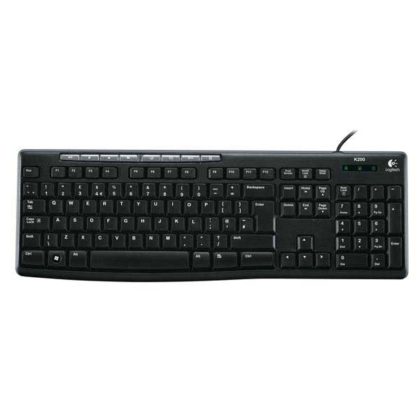 LOGITECH K200 MEDIA KEYBOARD QWERTZ