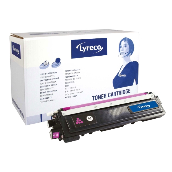 Cart. de toner Lyreco compatible avec Brother TN-230, magenta