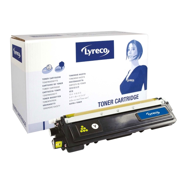 Toner Lyreco kompatibel zu Brother TN-230, 1400 Seiten, yellow