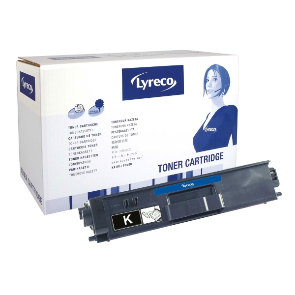 Cart. de toner Lyreco compatible avec Brother TN-325, noir