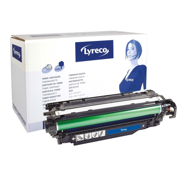 Toner Lyreco kompatibel zu HP CE400A, 5500 Seiten, schwarz