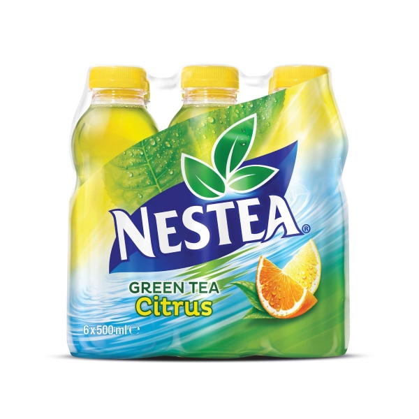 Nestea Green Tea Citrus 50 cl, Packung à 6 Flaschen