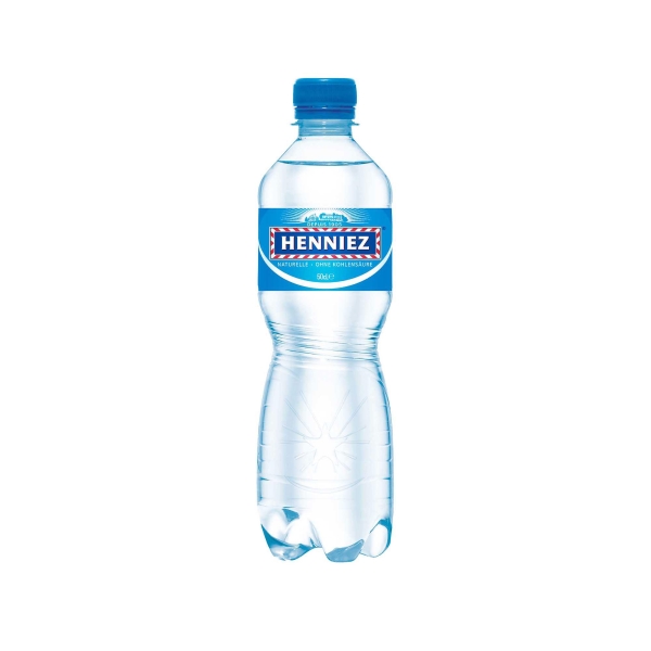 Henniez Blau Mineralwasser ohne Kohlensäure 50 cl, Packung à 6 Flaschen