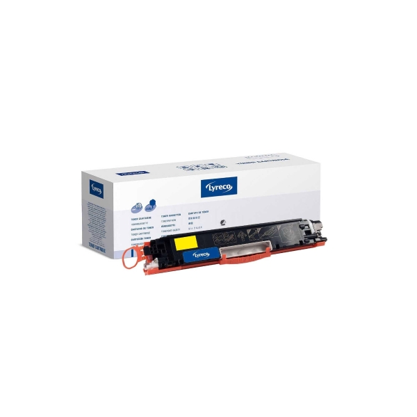 Lyreco compatible HP laser cartridge CE312A yellow [1.000 pages]