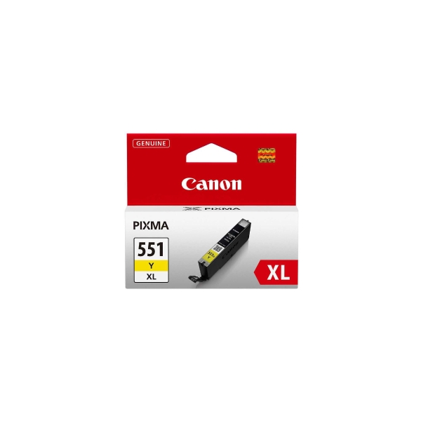 Tintenpatrone Canon CLI-551XLY, 685 Seiten, yellow