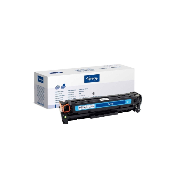 TONER LASER LYRECO PER STAMPANTI HP LJ PRO200 M251/276 CIANO