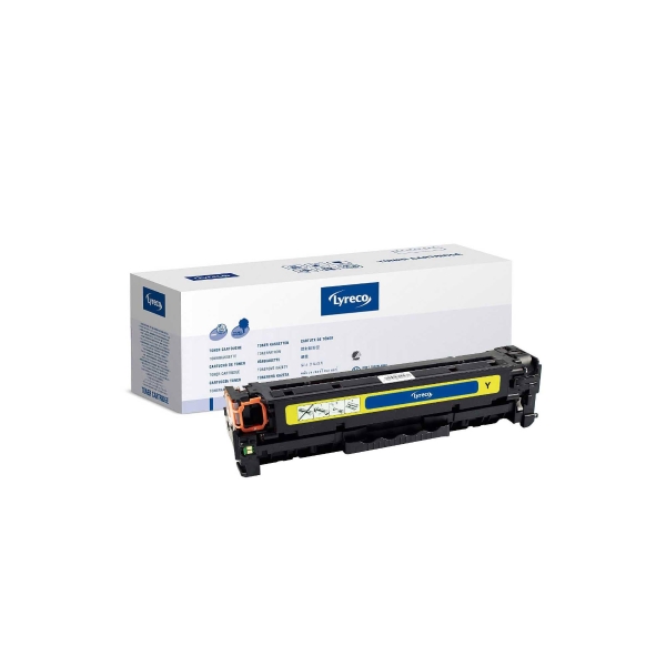 Toner Lyreco kompatibel zu HP CF212A, 1800 Seiten, yellow