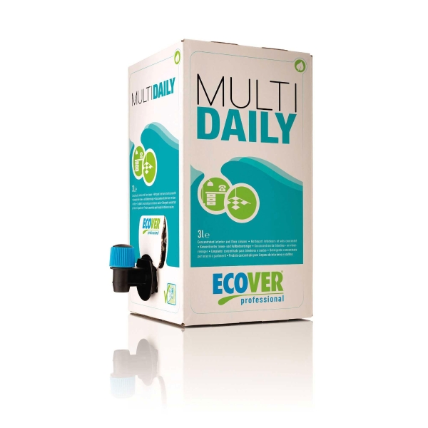 DETERSIVO PROFESSIONALE MULTIUSO CONCENTRATO MULTI DAILY ECOVER BOX REFILL 3 L