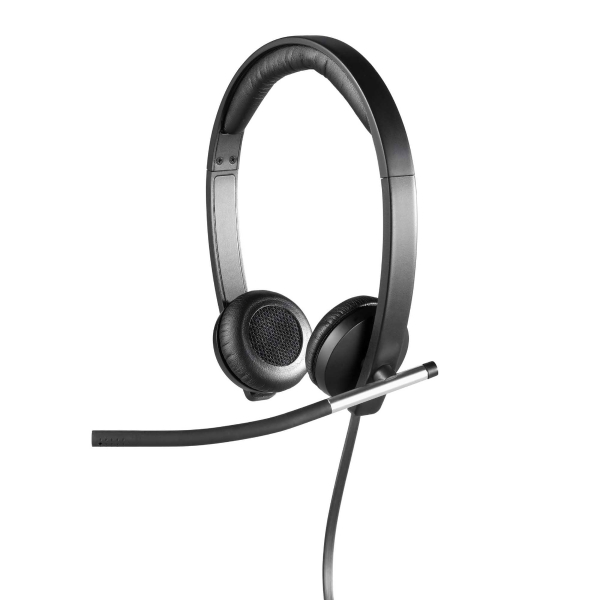 Logitech H650E Head-Set Stéréo avec microphone