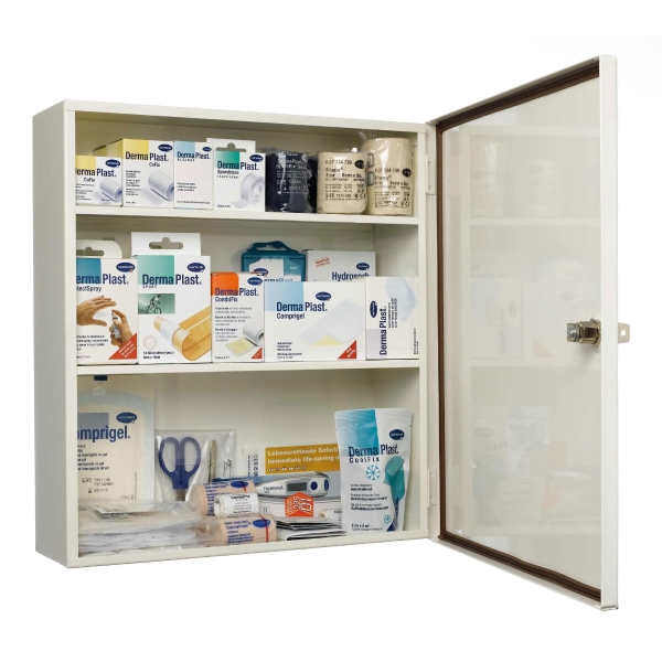 Hartmann First Aid Box filled, white