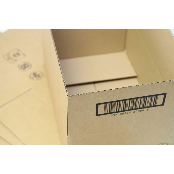 American kraft box single wave 430 x 300 x 330 - pack of 25