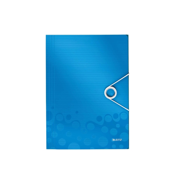 Leitz 4599 WOW 3-flap folder blue