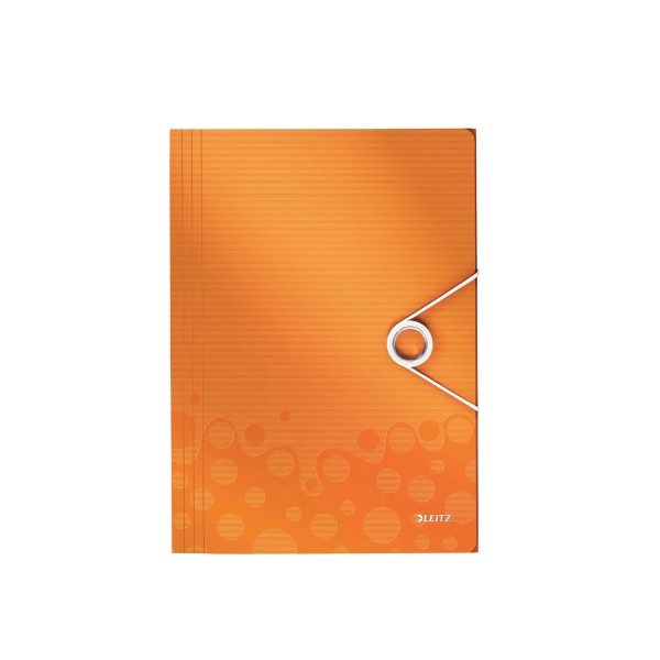 Leitz 4599 WOW 3-flap folder orange