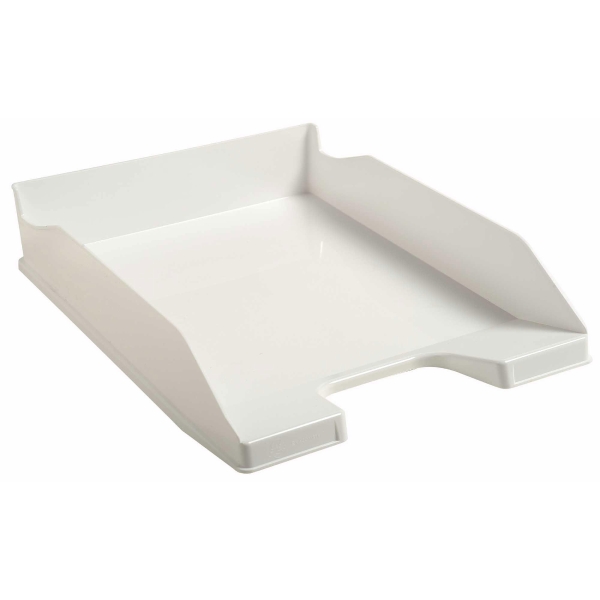 Exacompta Combo letter tray gloss white