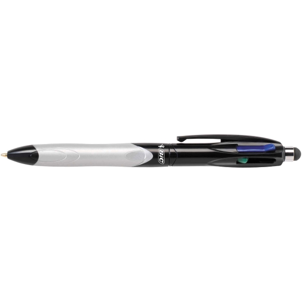 STYLO BILLE BIC 4 COULEURS 2 EN 1 STYLUS AVEC STYLET