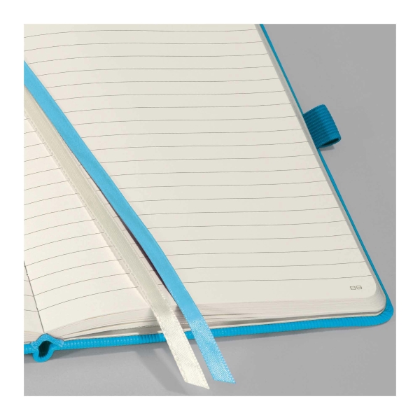 Sigel Conceptum Notebook A6 Lined, 194 Pages with Page Numbers, Light Blue