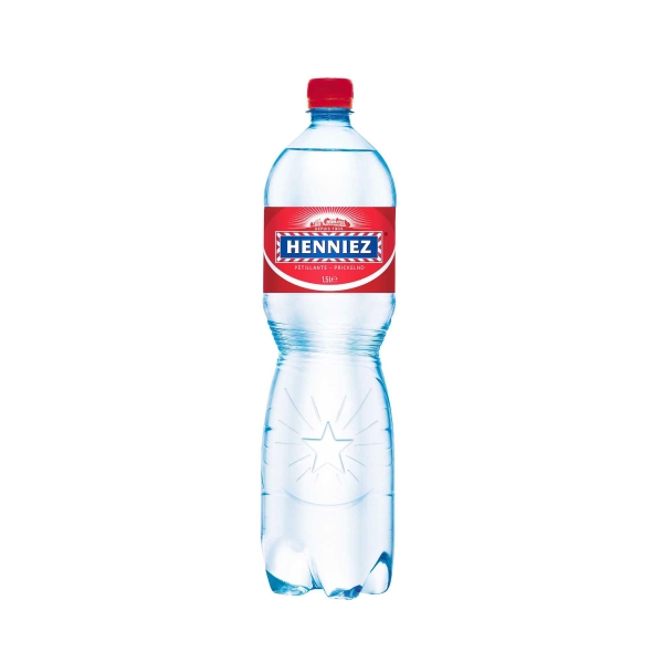 Henniez rot Mineralwasser mit Kohlensäure 1.5 l, Packung à 6 Flaschen