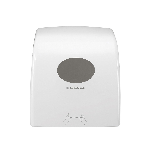 DISTRIBUTEUR D ESSUIE MAINS AQUARIUS 6953 EN ROULEAUX BLANC