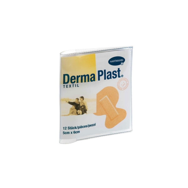 DermaPlast Fabric Fingertip Plasters, Pack of 12