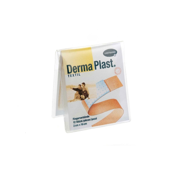 DermaPlast Fingerverband, Textil, 2x16 cm, Packung à 12 Stück