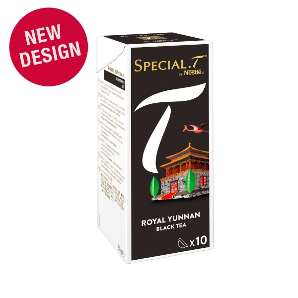 SPECIAL.T Royal Yunnan, tè nero, confezione da 10 capsula