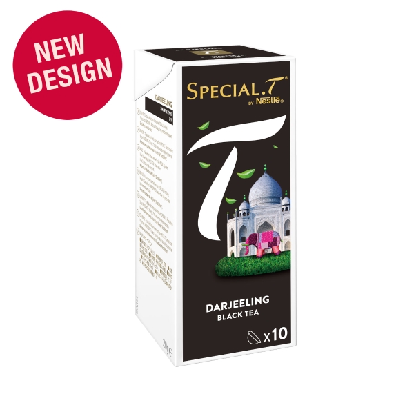 SPECIAL.T Supreme Darjeeling, tè nero, confezione da 10 capsula