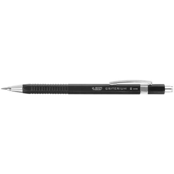 Bic Criterium Mechanical Pencil, 2.0 mm, Black